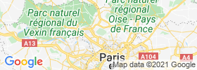Saint Leu La Foret map